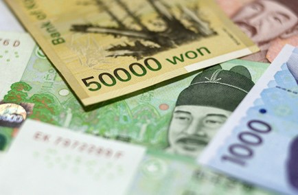 Đồng Won giảm giá khi FED có thể tăng giá USD