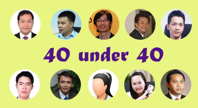  40 under 40: Những triệu phú U40 giàu nhất trên sàn chứng khoán Việt 2014 