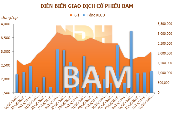 BAM: Phó Giám đốc đã bán 1,3 triệu cổ phiếu