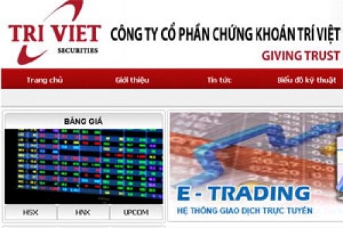 Quản lý Đầu tư Trí Việt đăng ký bán 945.600 cổ phiếu của Chứng khoán Trí Việt