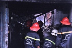 300 tấn bông, vải sợi bị thiêu rụi