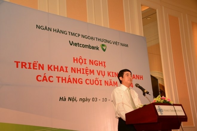 Vietcombank: Huy động vốn đến cuối tháng 9 tăng 17,67% so với đầu năm