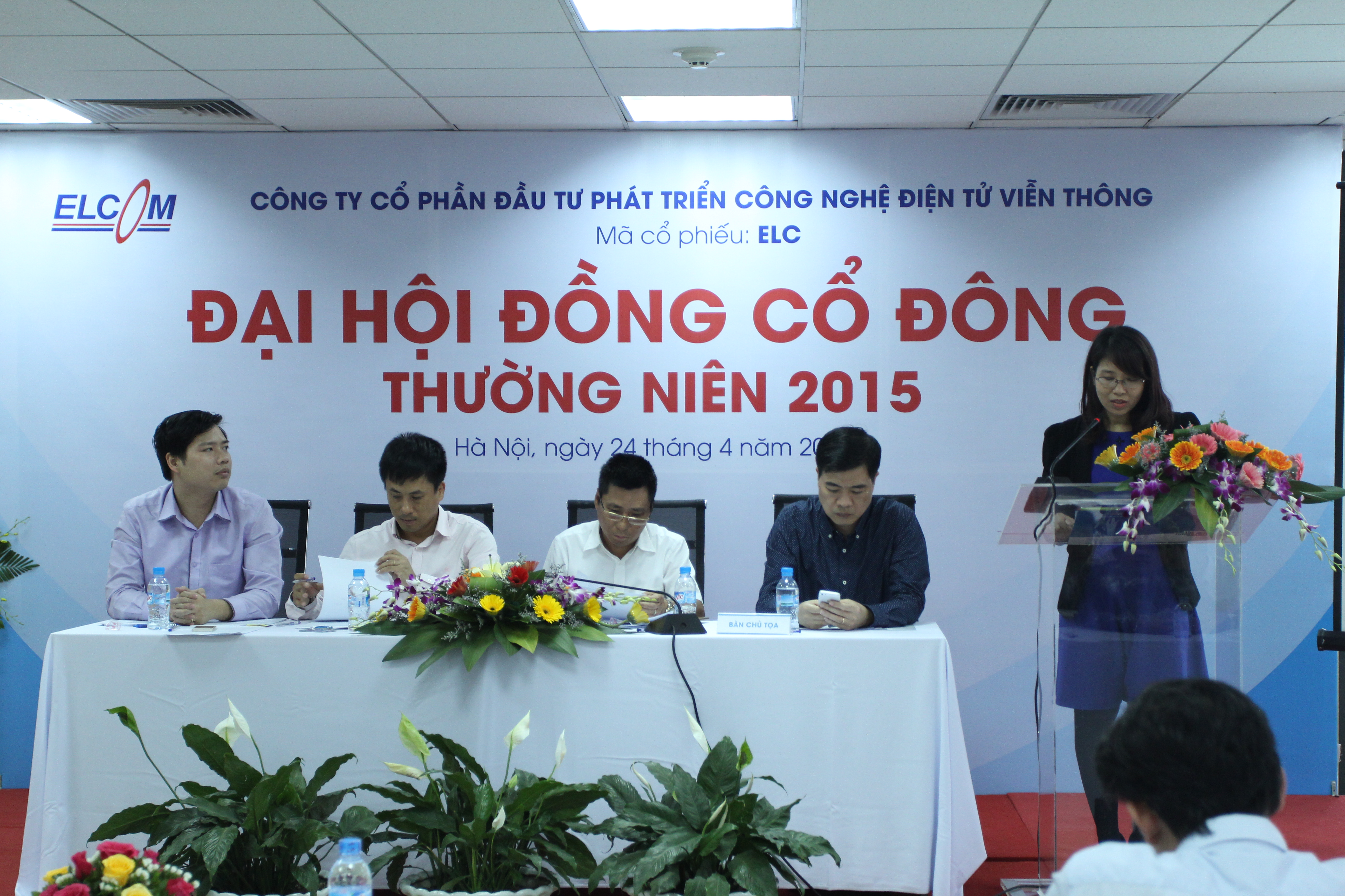 ĐHCĐ ELC: Năm 2015 tỷ trọng doanh thu từ viễn thông xuống còn 40%