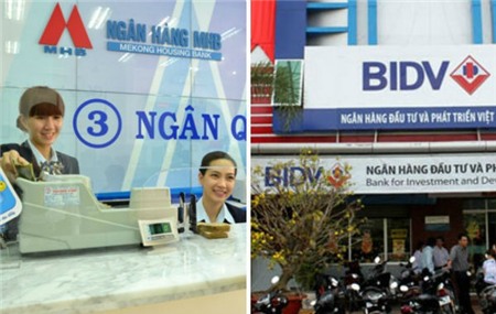 “So găng” tiềm lực tài chính giữa BIDV và MHB