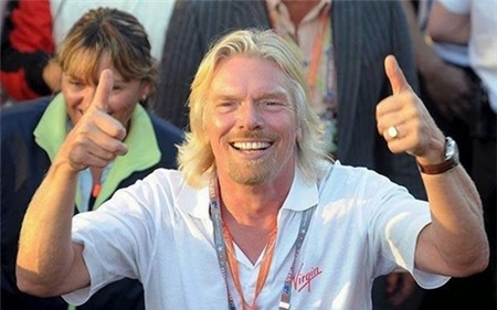 Tỷ phú Richard Branson: 'Người chăm chỉ sẽ gặp may'