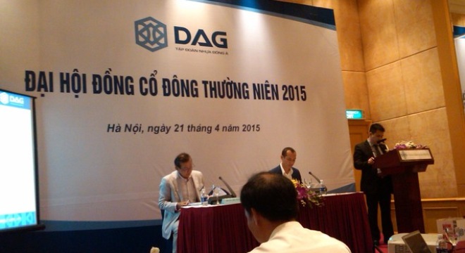 ĐHCĐ Nhựa Đông Á: Đặt kế hoạch tăng vốn rầm rộ trong năm 2015