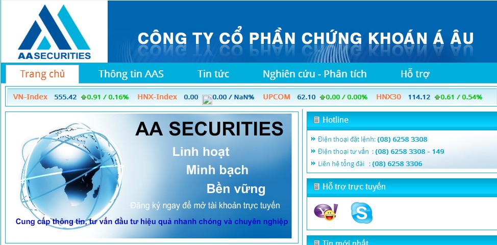 Một cá nhân mua 70% VĐL của Chứng khoán Á Âu