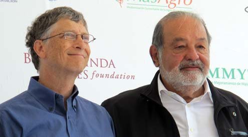 Carlos Slim sắp 'soán ngôi' người giàu nhất thế giới của Bill Gates? 