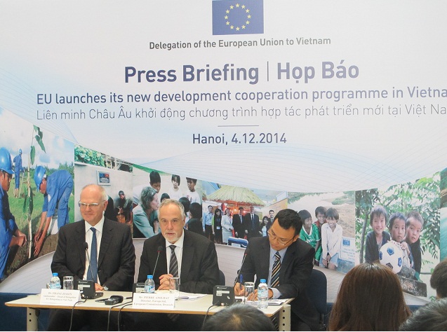 EU công bố gói hỗ trợ 400 Euro cho Việt Nam giai đoạn 2014-2020, lãi suất 0%