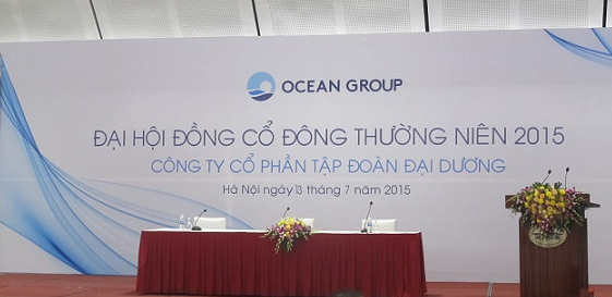 [ĐHCĐ OGC] Đại hội lần 2 bất thành, dự kiến lợi nhuận 2015 đạt 569 tỷ đồng 