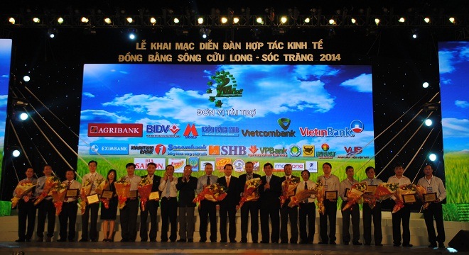  Ngân hàng MHB tham gia diễn đàn hợp tác kinh tế đồng bằng Sông Cửu Long năm 2014 