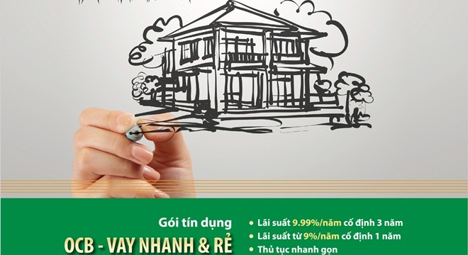  Lần đầu tiên có lãi suất vay cố định trong 36 tháng: 9,99%/năm. 