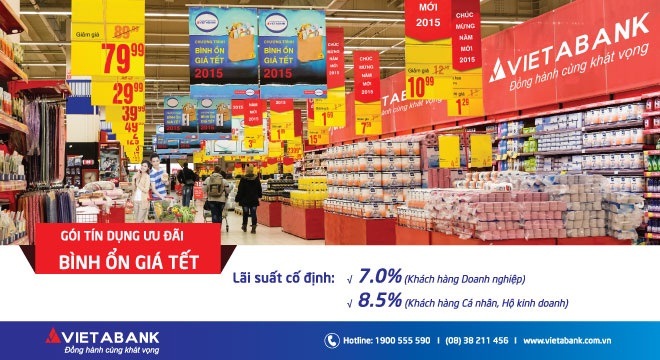  1000 tỷ đồng cho vay ưu đãi từ VietABank 