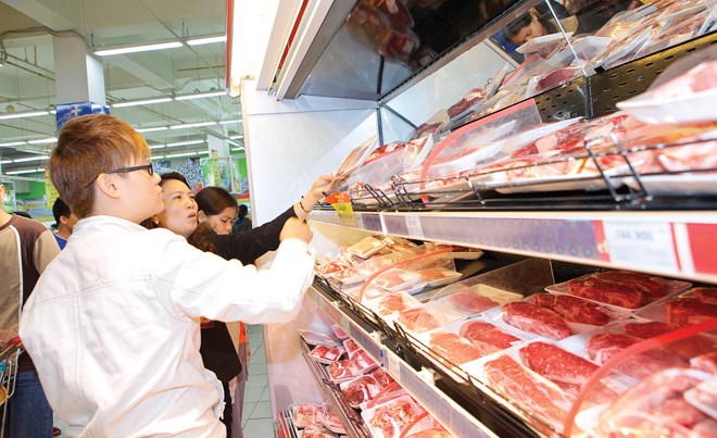 Tràn lấn thịt bò nhập ngoại vào siêu thị Việt Nam 