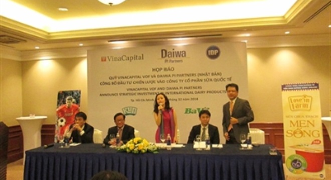  VinaCapital và Daiwa PI Partners đầu tư 45 triệu USD vào Sữa Ba Vì 